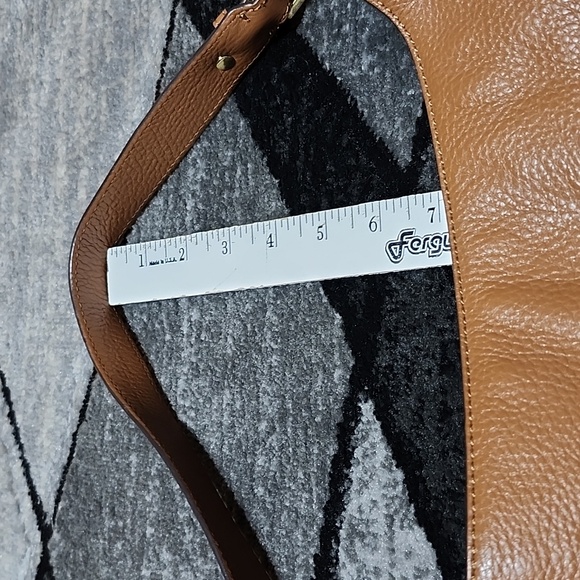 MICHAEL MICHAEL KORS BEDFORD LARGE SOFT BROWN LEATHER SHOULDER BAG PURSE - Picture 7 of 13